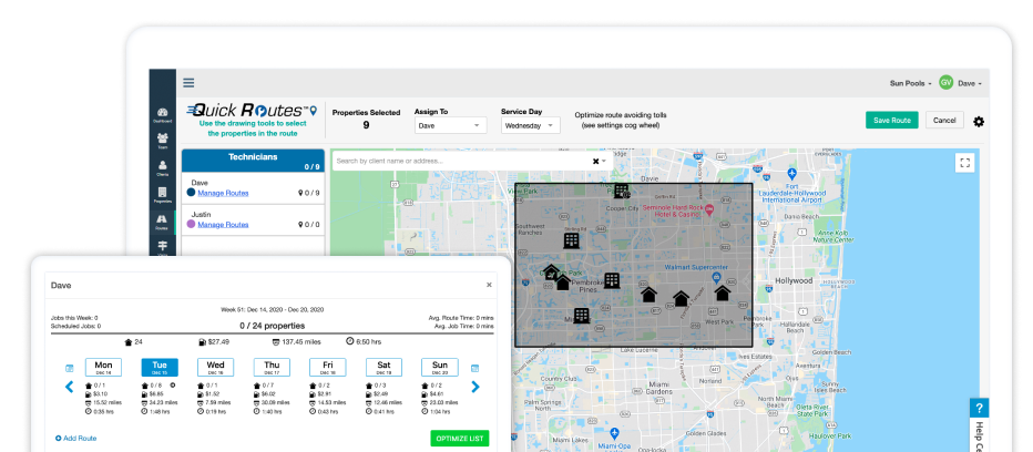 feature routing